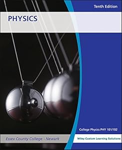 Physics 10E for Essex County College with WileyPLUS Blackboard Card Set