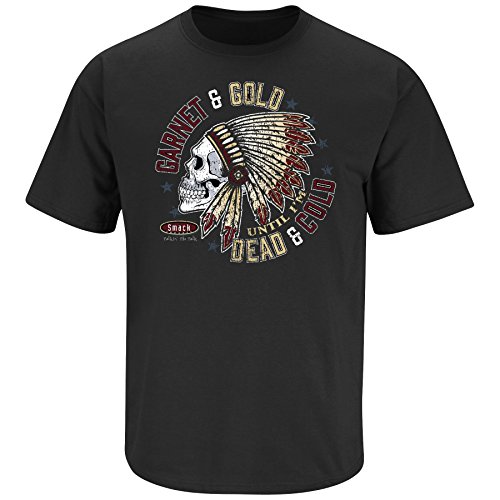 Florida State Seminoles Fans. Garnet and Gold Till I'm Dead and Cold T-Shirt (Sm-5X)