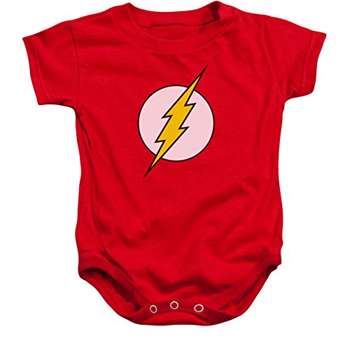 The Flash Logo Red Infant Baby Romper Onesie