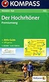 Hochrhöner 1 : 50 000: Wanderkarte mit Kurzführer und Radwegen - GPS-genau - 