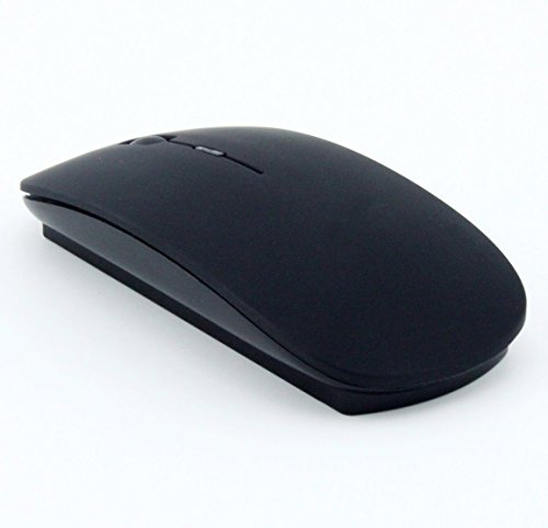 RUBAN (TM) 2.4G Wireless Optical Mouse For Laptop PC Mac (BLACK)