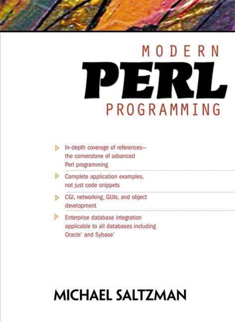 Modern Perl Programming by Michael Saltzman