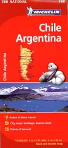 Michelin Chile/Argentina Map 788