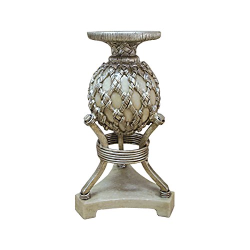Algopix Similar Product 16 - Design Toscano Woven Orb 9" Candlestick