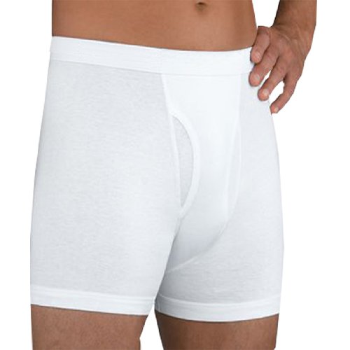 Kleinert's Mens Boxer Briefs with 6 Ply Integrated Absorbent Waterproof Panel and Special Water-Resistant Fabrapel Fabric. Usable Front Fly.