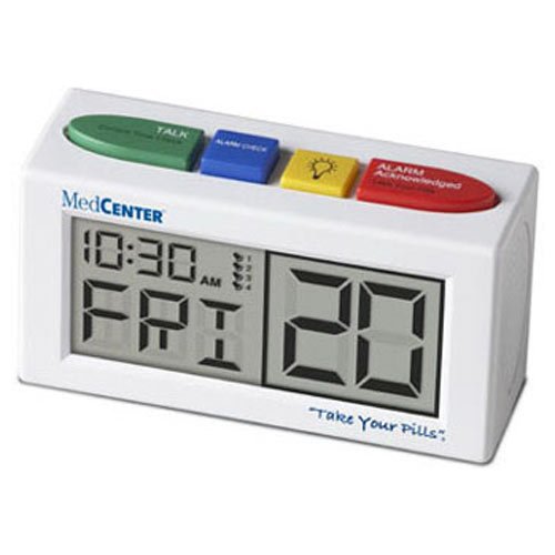 Medcenter Talking Alarm Clock And Medication Reminder
