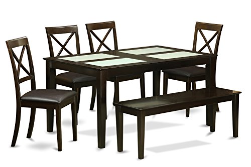 Algopix Similar Product 2 - East West Furniture CABO6GCAPLC 6 Pc