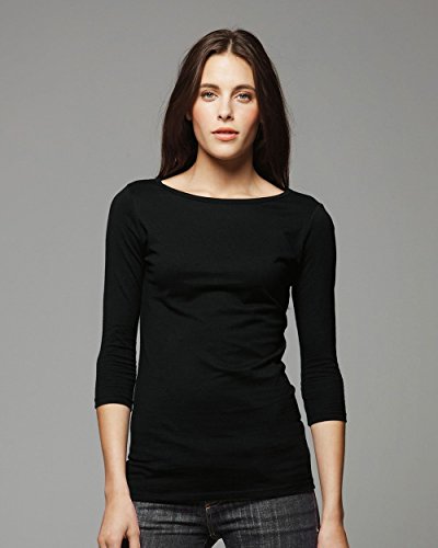 Bella + Canvas - Women's Half Sleeve Jersey Boatneck Tee - 6515