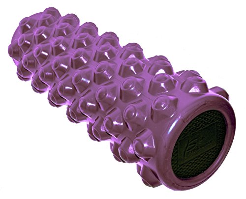ProSource Ultra Firm Bullet Sports Medicine Massage Roller, Purple