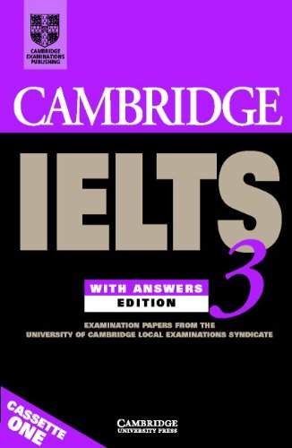 Algopix Similar Product 15 - Cambridge IELTS 3 Audio Cassette Set 2