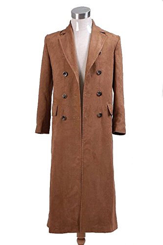 CosDaddy® Brown Long Trench Coat