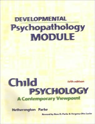 Developmental Psychopathology Module