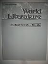 World Literature: Student Test Booklet