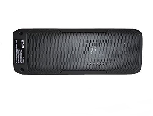 

Truetek Best High Quality Bluetooth Stereo Speaker-6 Watt 2.1 Sound-Modified Clear Voice Prompts for Each Function-Durable Soft Touch Control-Built in 4000mah Power Bank-High Quality Speaker for Cellphone,such As Iphone 4/4s/5/5c/5s,iphone 6/iphone 6 Plu
