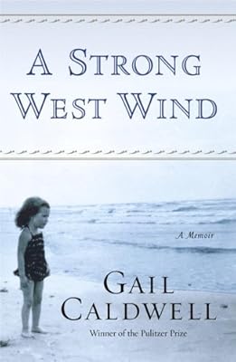 A strong west wind