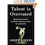 Talent Is Overrated