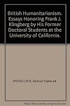 British humanitarianism; essays honoring Frank J. Klingberg