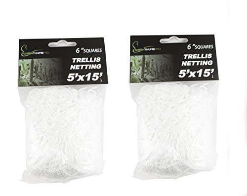 Algopix Similar Product 12 - Greenthumbpro 2pk Net Trellis Netting