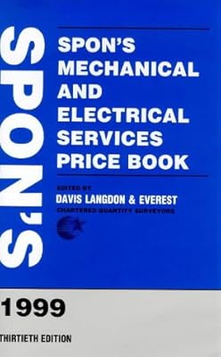 Spon's Mechanical and Electrical Services Price Book 1999