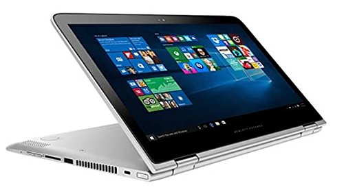 HP Pavilion x360 2-in-1 Convertible 13.3-inch 2016 Newest Edition HD LED IPS Touchscreen Laptop | Intel Core i5-6200U | 8GB Memory | 1TB HDD | HDMI | Bluetooth | Webcam | Windows 10 (Silver)