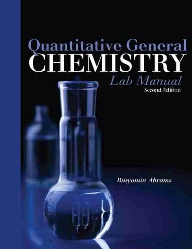 Quantitative General Chemistry by Binyomin Abrams