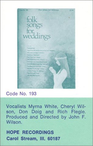 Folk Songs for Weddings by Staff