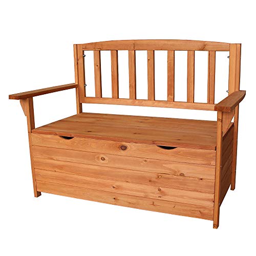 Algopix Similar Product 7 - AK Energy Storage Garden Armrest Bench