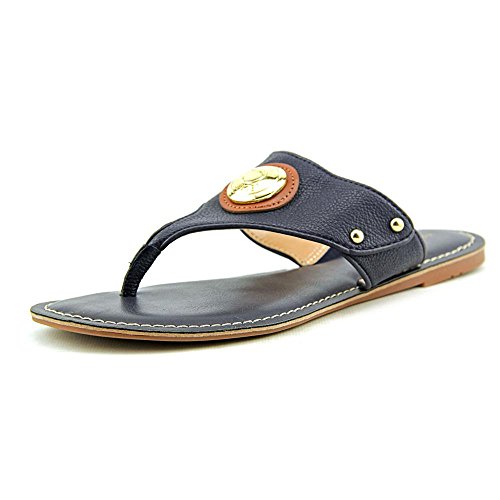Tommy Hilfiger Lelani Women Open Toe Synthetic Blue Thong Sandal