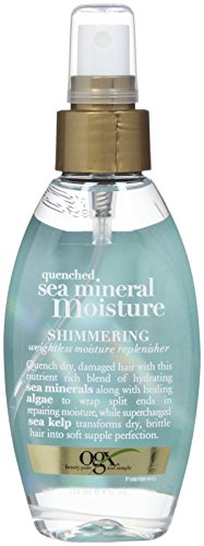 Ogx Quenched Sea Mineral Shimmering Weightless Moisture Replenisher-4 oz