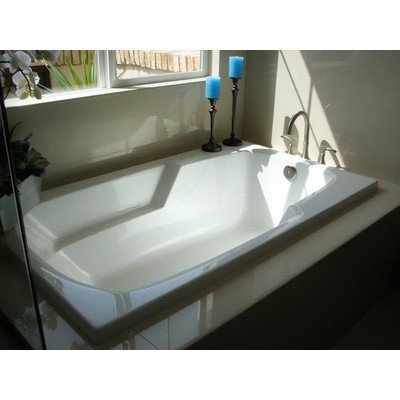 

Designer 60" x 36" Solo Air/Whirlpool Bathtub with Thermal System Finish: White