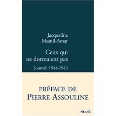 Ceux qui ne dormaient pas : Journal, 1944-1946