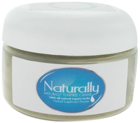 

Naturally Tearfree Canine All Natural Dog Tear Stain Remover, 4-Ounce Jar