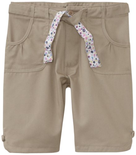 U.S. Polo Association School Uniform Big Girls' Twill Bermuda Short