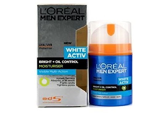 L'Oreal Paris Men Expert White Activ Oil Control Fluid, 50ml