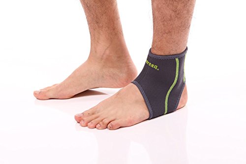 Senteq Ankle Sleeve. Best for Ankle Sprains, Tendon Tears, Plantar Fasciitis and Posterior Tibial Tendon Dysfunction. Medical Grade and FDA Approved, S.