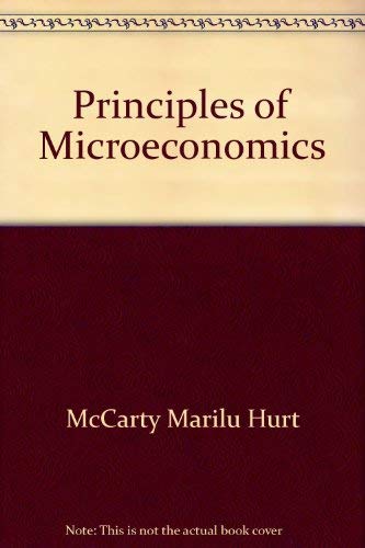 Principles of microeconomics by Roger K. Chisholm
