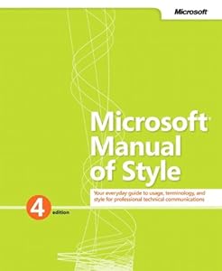 Microsoft Manual of Style (4th Edition) by CJ Microsoft Corporation