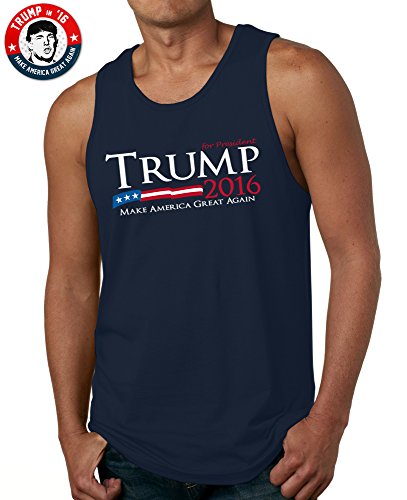 Trump for President, Make America Great Again Men's Tank Top T-Shirt & Sticker