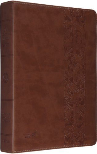 ESV MacArthur Study Bible (Natural Brown/Woodcut design) by John MacArthur