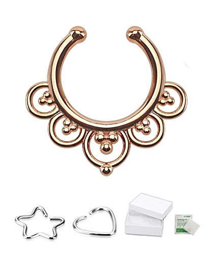 Rose Gold Plated Flower Petals 5/16