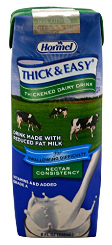 Thick and Easy Thickened Dairy Nectar, 8 Fluid Ounce--27 per case
