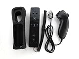 Nintendo Wii Remote and Nunchuck Controller Combo - Negroid (Non Oem) - Bulk Packaging