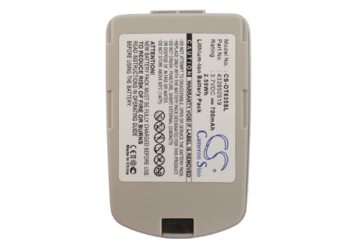 

Battery2go Rechargeable Battery 700mAh For Alcatel OT-825, O-T835