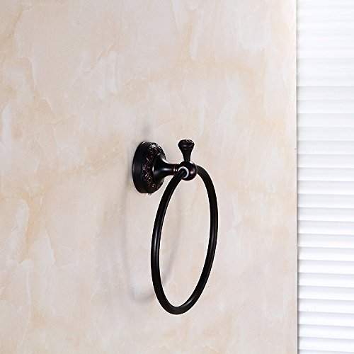 Algopix Similar Product 15 - LHbox Tap Brass Towel Ring Antique