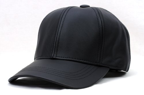 Unisex Adjustable Genuine Leather Baseball Cap Hat Made in USA
