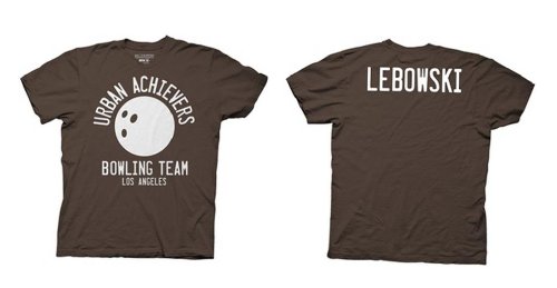 Ripple Junction Big Lebowski Urban Achievers Bowling Adult T-Shirt