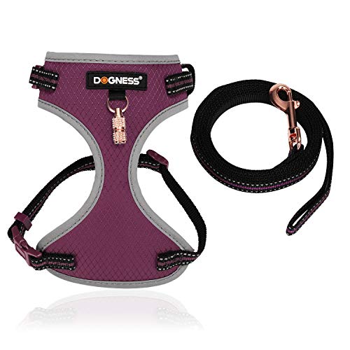 Algopix Similar Product 17 - DOGNESS Extra Small Harness and Leash