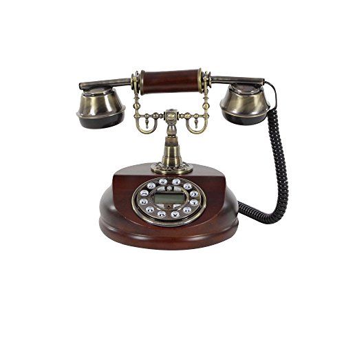 Algopix Similar Product 1 - Benzara Nostalgic Wood Metal Telephone