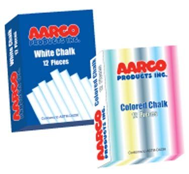 Algopix Similar Product 1 - AARCO Products WCS144 White Chalk 144