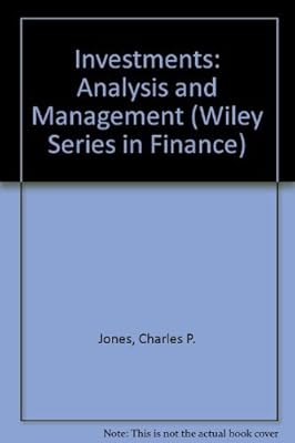 Investments: Analysis and Management (Wiley Series in Finance)